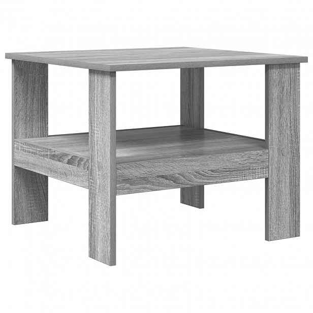 vidaXL Konferenční stolek Šedý Sonoma 57 x 55 x 45 cm Kompozitní dřevo