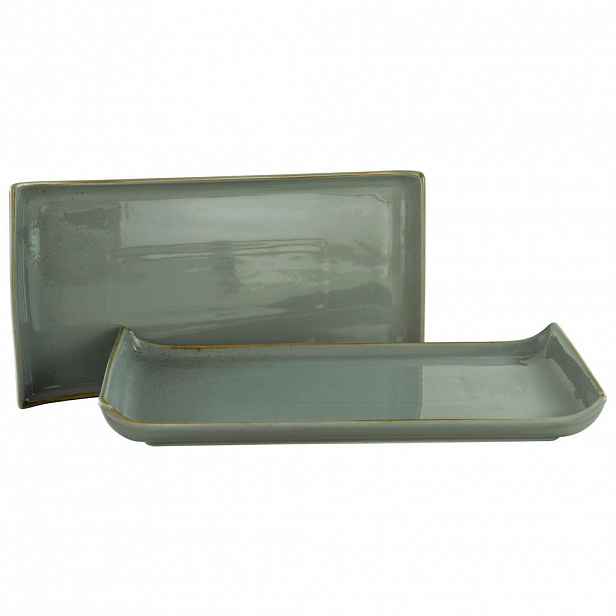 Creatable SADA SERVÍROVACÍCH PODNOSŮ kamenina keramika 16,5/33 cm