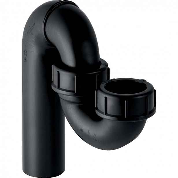 Geberit - Zápachová uzávěrka pro dřez, se svěrným šroubením, přívod/vývod svislý, d 50 mm, d1 50 mm 152.038.16.1