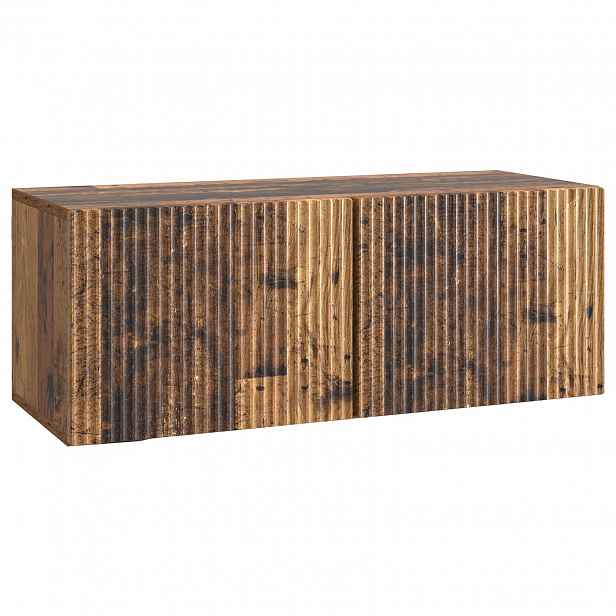 vidaXL Nástěnná TV skříň 78,5 x 31 x 30 cm Staré dřevo