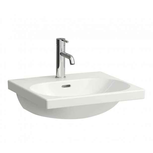 Laufen Lua - Umývátko nábytkové 50x46 cm, s přepadem, otvor pro baterii, bílá H8160810001041