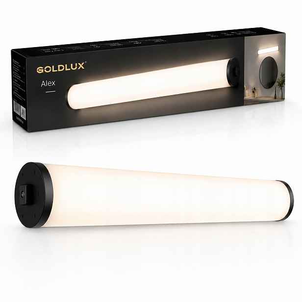Nástěnné koupelnové Led svítidlo Lampa nad Zrcadlo do koupelny 15W 1720lm IP44