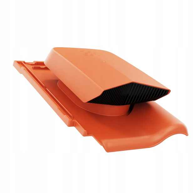 Větrací ventilátor Alegra 9 Červený