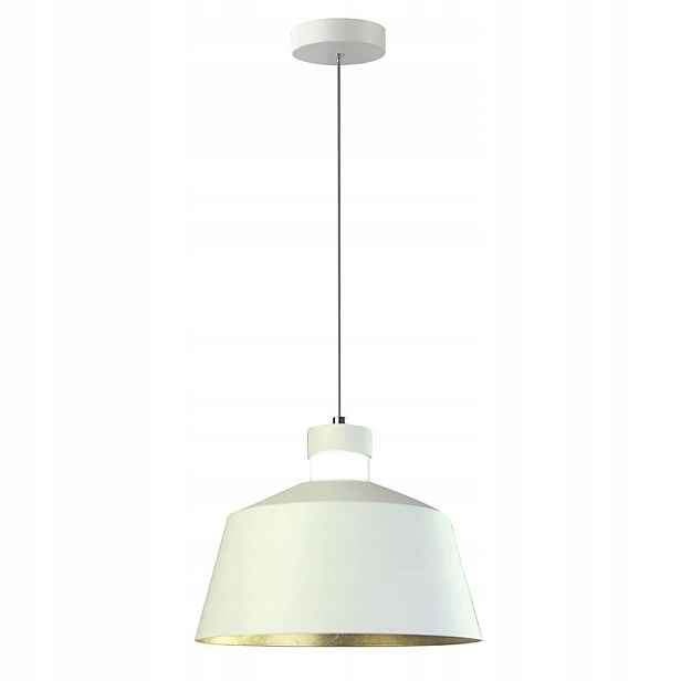 Závěsná Led Lampa 7W Dekorativní Klosz Bílý Lustr 400lm V-tac 250x190mm