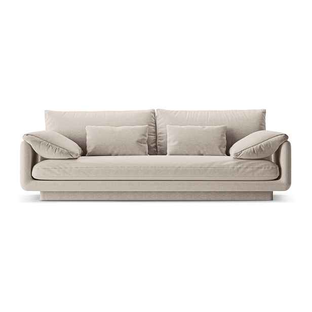 Béžová pohovka 220 cm Torino – Micadoni Home