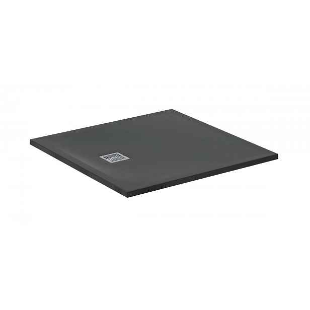 Ideal Standard Ultra Flat S + - Sprchová vanička 100x100 cm, Anti-Slip, černá T5608FV