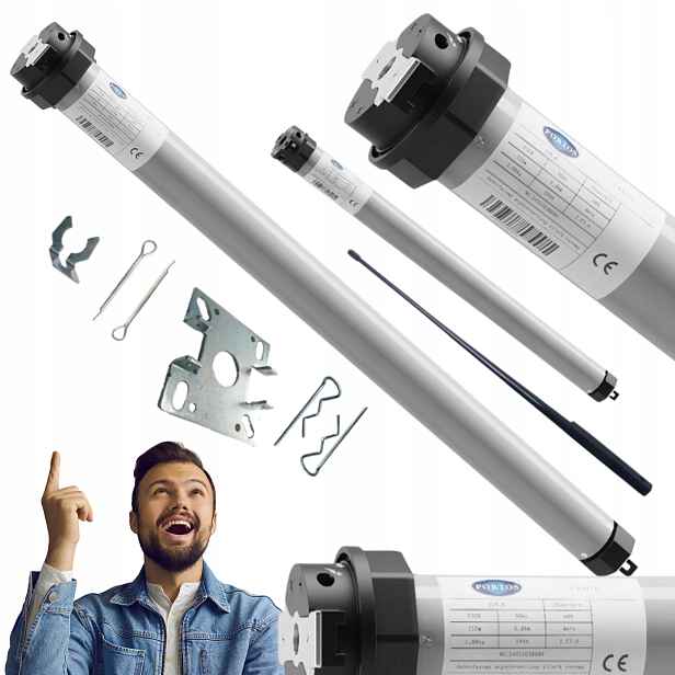 Motor Pro Venkovní Rolety Portos Fi 60 MM 40 Nm, Pohon Motorů