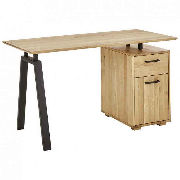 PSACÍ STŮL, barvy dubu, 140/65/76 cm Linea Natura
