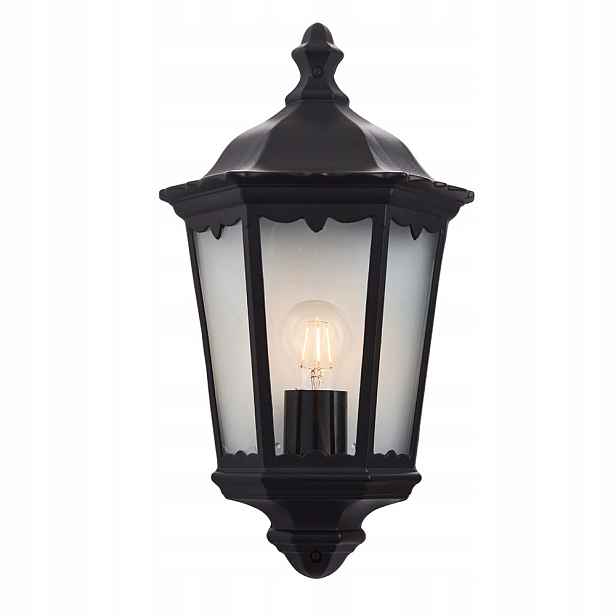 Endon Retro venkovní nástěnné svítidlo černé IP44 1xE27 60W