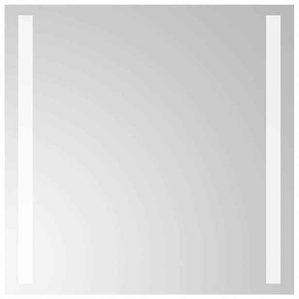 vidaXL Koupelnové zrcadlo s LED osvětlením 40x40 cm