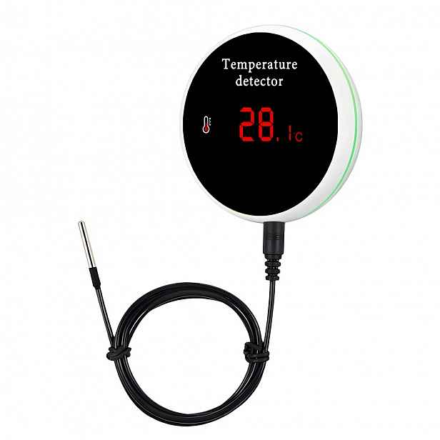 Smart WiFi teploměr s vodotěsnou sondou Snímač teploty
