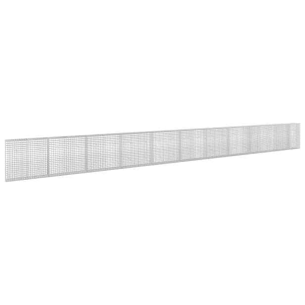 vidaXL Gabion s drátem 3,5 mm a síťkou 5x5 cm 1050x30x100 cm