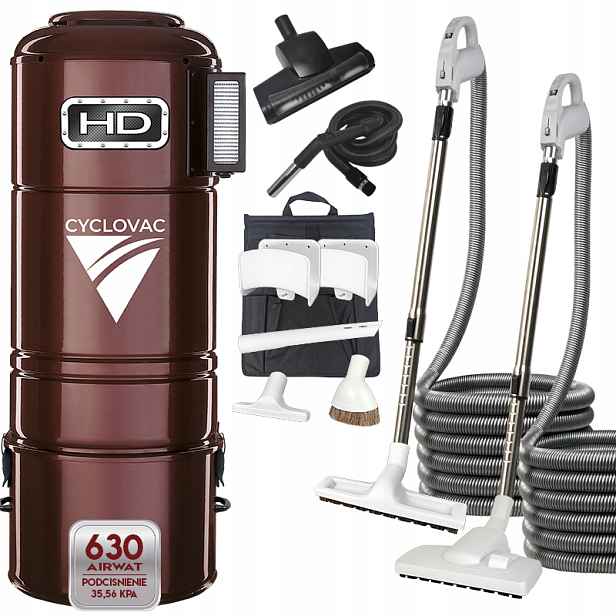Centrální Vysavač Cyclovac HD801C Sada 7 9 M
