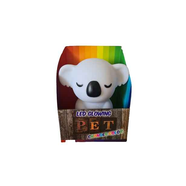 Noční Lampa pro děti Koala Bílá různé barvy