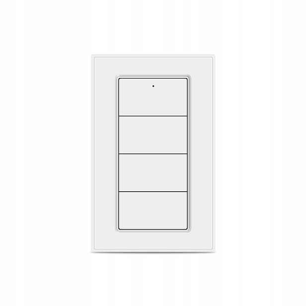Pilot ZigBee tlačítko Tuya Smart 4 kanály 12 scén držák Home Assistant
