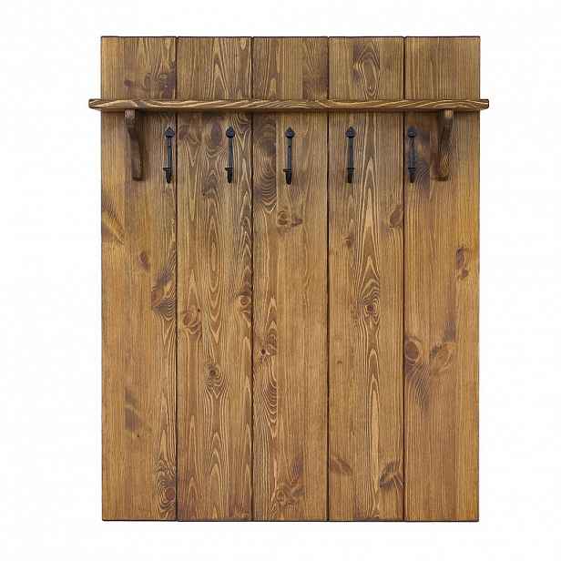 Seart ŠATNÍ PANEL z masivního dřeva Rustyk