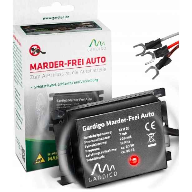 Ultrazvukový Odpuzovač Na Kuny Do Auta 12V Pro Akumulátor