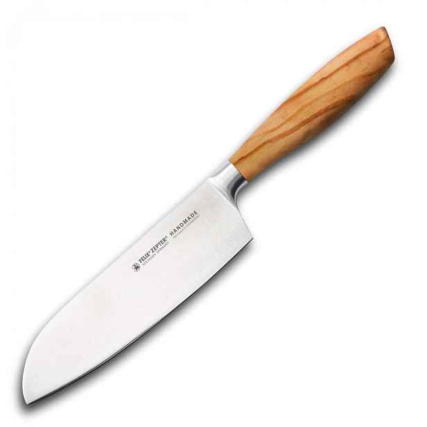 Zepter nůž Santoku Olive Wood