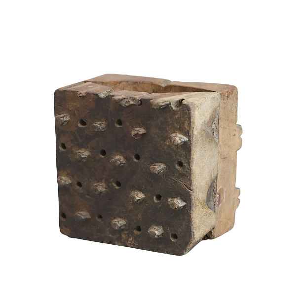 Grimaud starý stojan z formovací desky - 8*9*9 cm Chic Antique