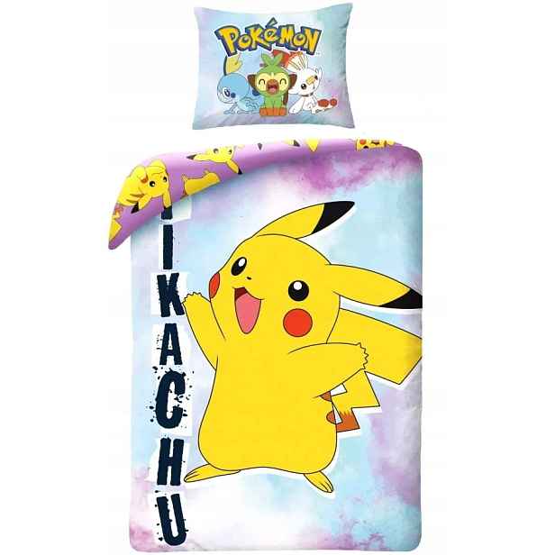 Bavlněné ložní povlečení Pokémon Pikachu Legend