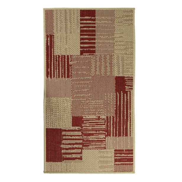 Kusový koberec SISALO/DAWN 706/044P – na ven i na doma, 66x120, béžová, chodba / předsíň, Oriental Weavers