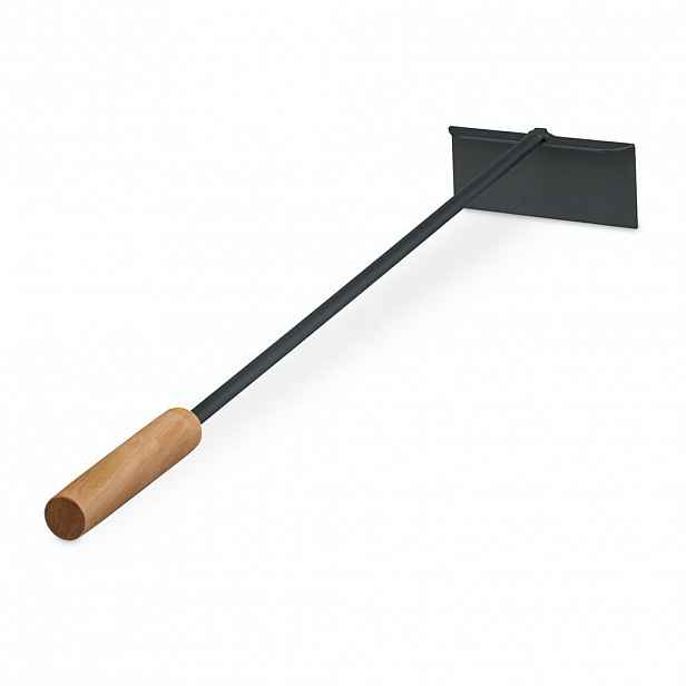 Relaxdays ŠKRABKA na popel černá 53 cm