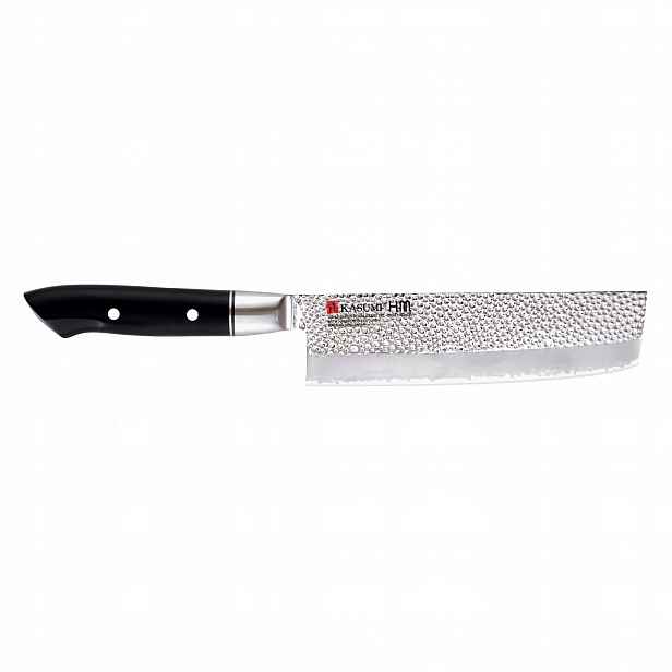 VG-10 Hm Nůž japonský Nakiri kovaný 17 cm kladívkový Kasumi
