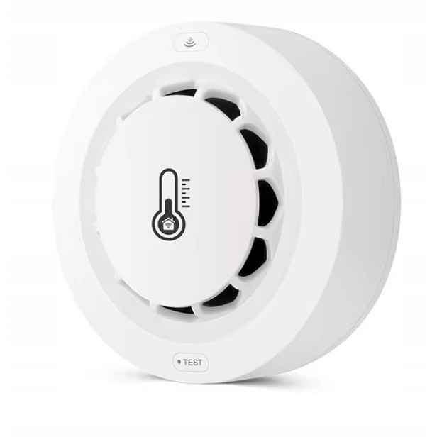 3v1 Detektor kouře a vlhkosti 80 dB Zvukový alarm a WiFi Tuya