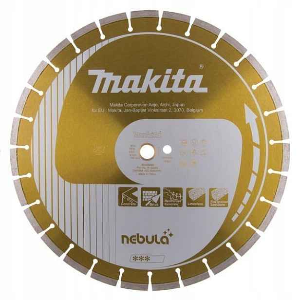Diamantový Řezací Kotouč Nebula Pro Betonu 400 mm Segment 10 mm Makita B-54069