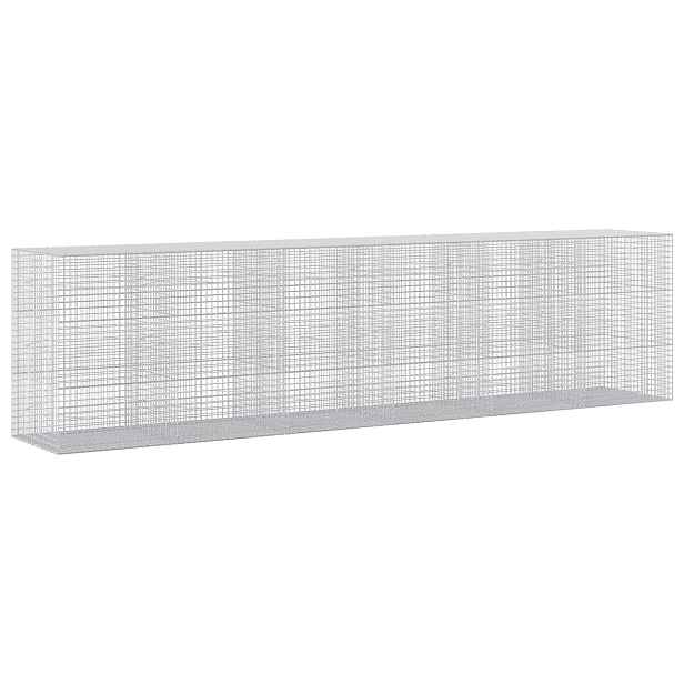 vidaXL Gabion s drátem 3,5 mm a síťkou 5x5 cm 600x100x150 cm