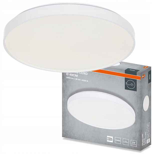 Stropní Svítidlo Led Stropní Svítidlo Nástěnné svítidlo Panel 36W 1980lm 4000K Osram