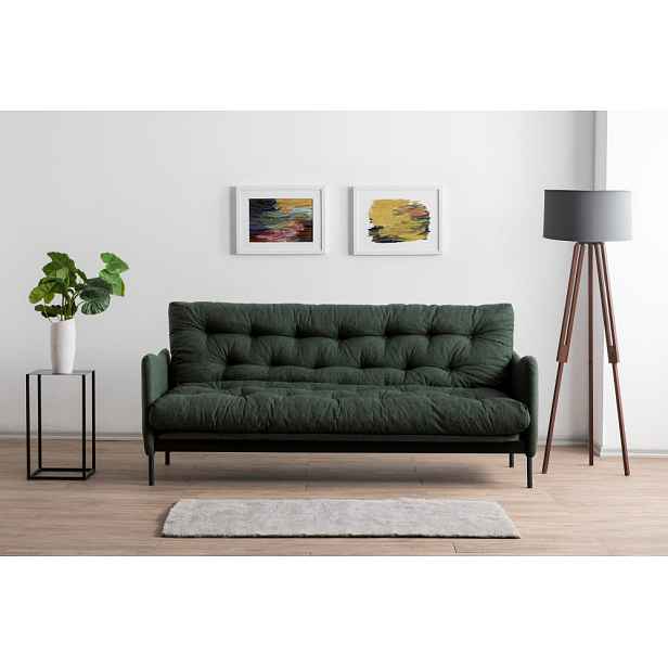 Trojmístná rozkládací pohovka Renge - Green