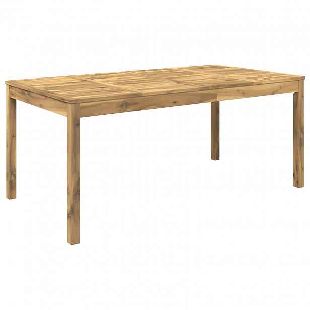 vidaXL Zahradní jídelní stůl Bílá 180 x 88,5 x 75 cm