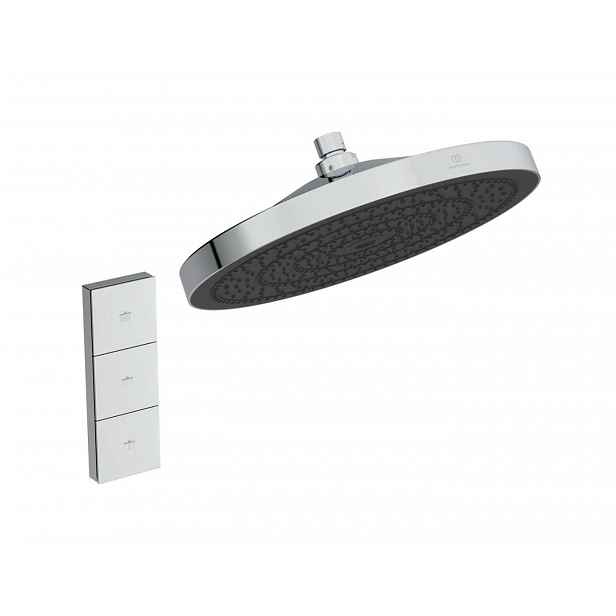 Ideal Standard Idealrain Solos - Hlavová sprcha, průměr 30 cm, 3 proudy, chrom A7889AA
