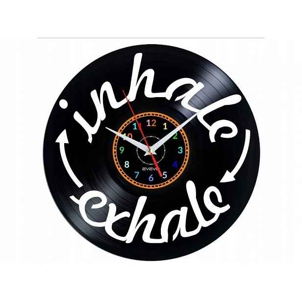 Inhale Dárek Originální dekorace do domu Hodiny z vinylové desky