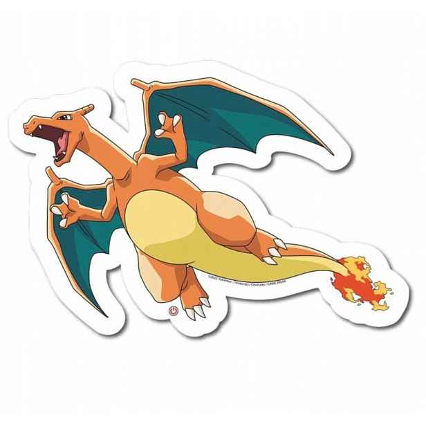 Pokémon Led stojací lampa nástěnná lampa Charizard 37,8 x 26 cm