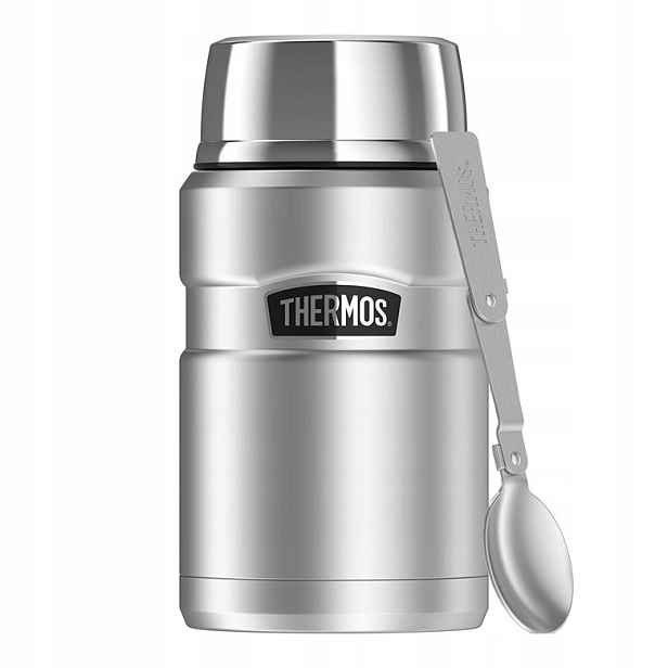 Thermos Termonádoba na oběd s lžící 710 ml – nerezová ocel