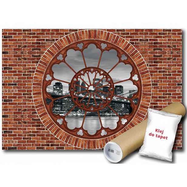 Fototapeta Cihlová Zeď 6G F2XL 312x219 F2178