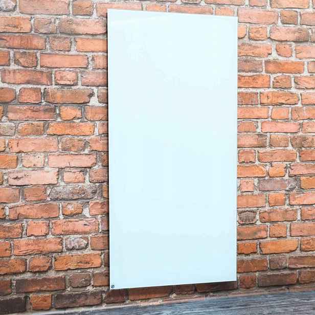 Infračervený topný panel Greenie 60x120 cm 800 W bílé sklo 16 20 m2