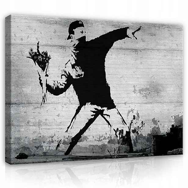 Obraz na plátně stěna obývací pokoj Banksy Velký 120x80