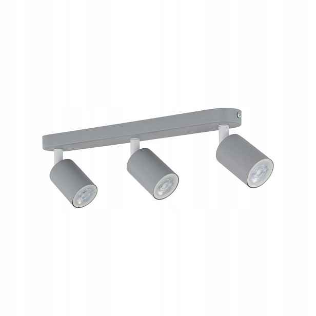Stropní Reflektory Na Liště Šedé S Regulací 3X GU10 10242 Tk Lighting