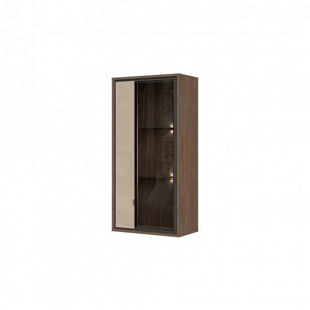 Závěsná vitrína VK-2KS/LF - 59x119x32 cm