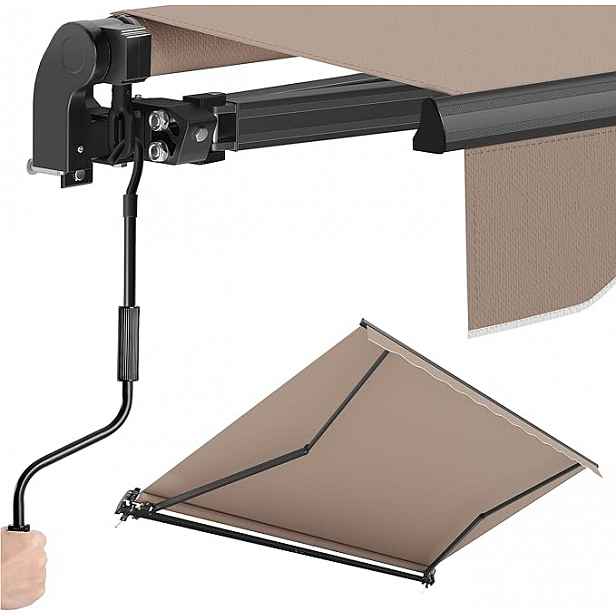 Markýza Songmics plast 300 x 250 cm