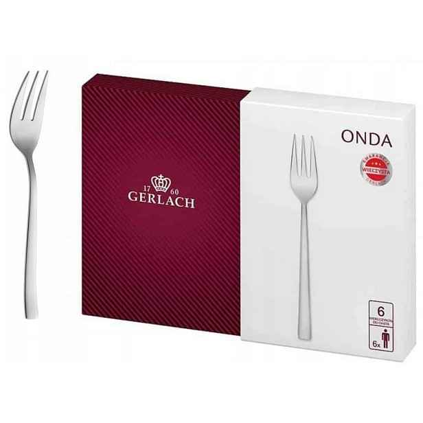 Sada vidliček na těsto Gerlach Onda 6 Ks lesk Klasický Vzor