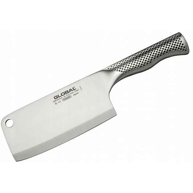 Sekáček na maso Global G-12 16 cm Cromova 18 jednodílný ocel 440 g
