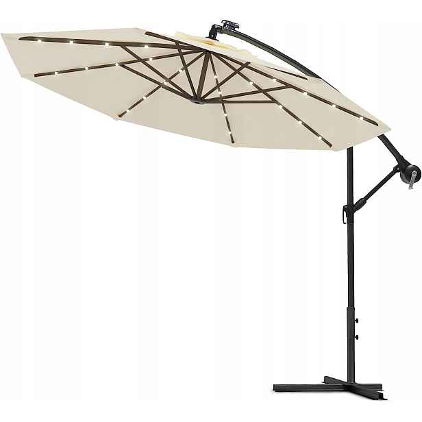 Zahradní Slunečník Led Ø300 Barva Léta