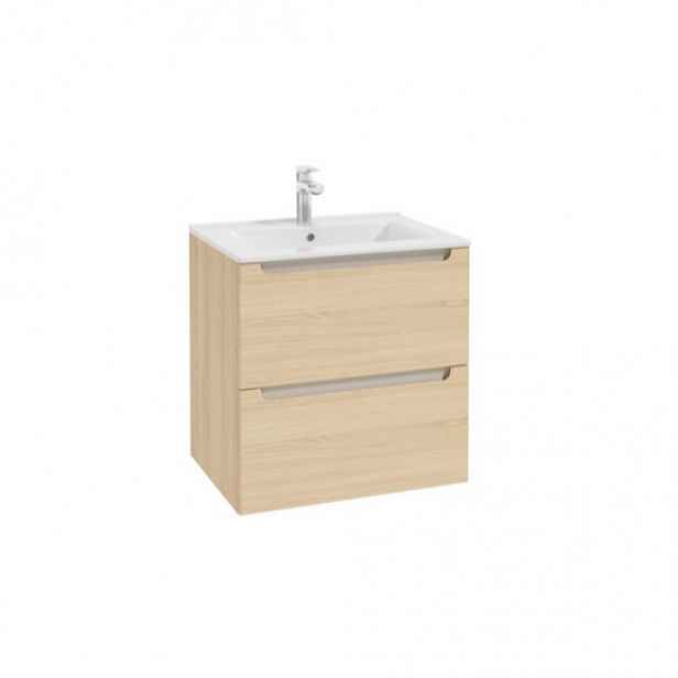 Koupelnová skříňka s umyvadlem Naturel Stilla 60x60x45 cm dub Vicenza mat STILLADV06056U1