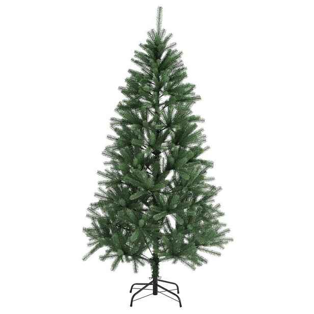 Umělý stromek 180 cm, zelený, s kovovým stojanem