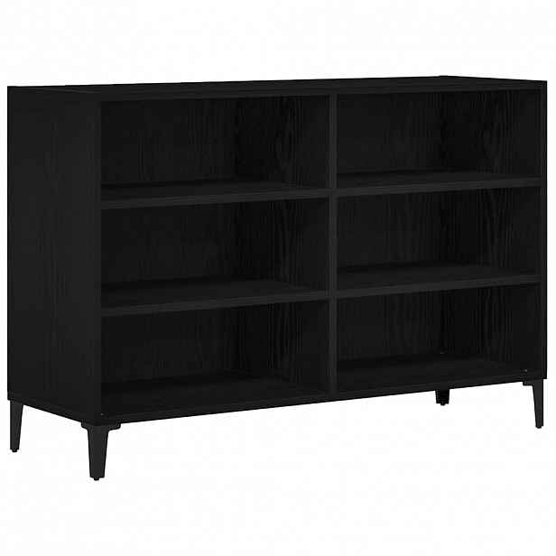vidaXL Servírovací skříň Černý dub 103,5 x 35 x 70 cm Kompozitní dřevo