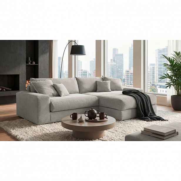 Livetastic ROHOVÁ ROZKLÁDACÍ POHOVKA, textil, béžová